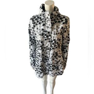 Sirio Monochrome Patterned Women's Utility Jacket